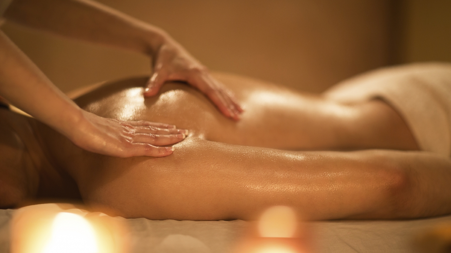 Touch the body massage fan image